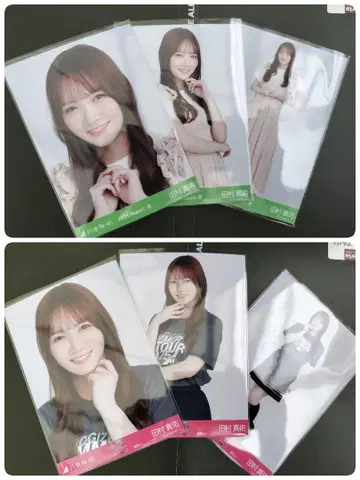 타무라 마유 샤링 원피스 생사진 세트