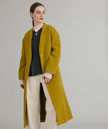 PUBLIC TOKYO [ S120 울 ] MANTECO 롱 코트