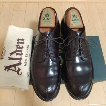 Alden5432 버건디 코드반 7D UNITED ARROWS 특별 주문