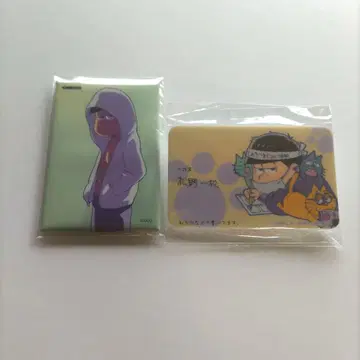오소마츠상 캔 배지 2개 세트 이치마츠