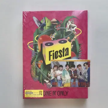 원엔 피에스타 트레이딩 카드 포함 블루레이 CD