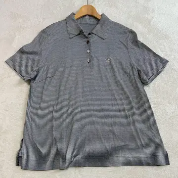 레어 3XL 레리안 반팔 티셔츠 피케 셔츠 보더 17+ 4L