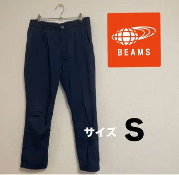 BEAMS 봄/여름 테이퍼드 팬츠 네이비 S