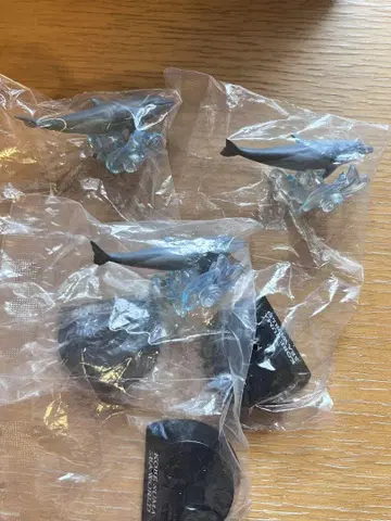 고베 스마 시월드 캡슐 피규어 컬렉션 돌고래 3점