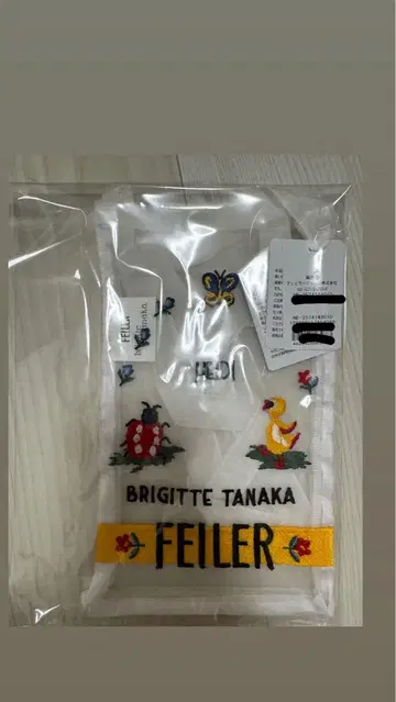 FEILER 브리짓 타나카 미니 숄더백 화이트 FEILER