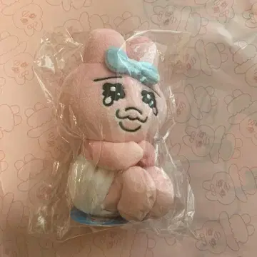 오판추사기 앉은 토끼 인형 키링