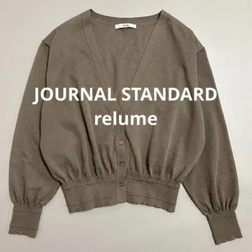 JOURNAL STANDARD relume 시어 V 카디건 그레