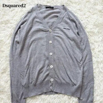 Dsquared2 카디건 니트 M 이탈리아제 코튼 캐시미어