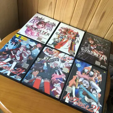 오카다 토시오 안노 히데아키 첫 감독 건버스터! 1&2 전9권 세트