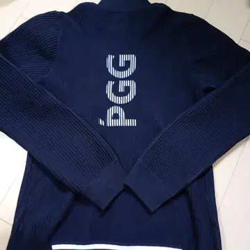 PGG 네이비 지퍼 업 스웨터 사이즈 1