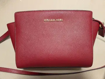 새상품급 MICHAEL KORS 레드 숄더백
