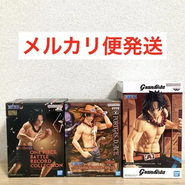 ONE PIECE 에이스 프라이즈 피규어 3점 Grandista DXF