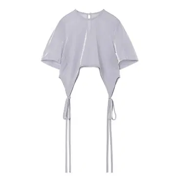 마메 마메크로고우치 라메 제리 숏 톱 시어 24SS