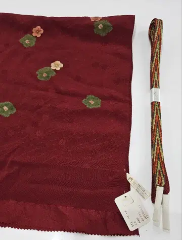 순수 실크 문양 오비 장식 천, 순수 실크 허리띠