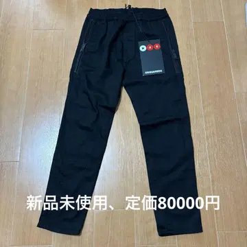DSQUARED2 디스퀘어드 스웨트 팬츠 블랙