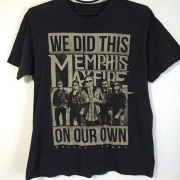 미품  멤피스 메이 파이어 티셔츠 Memphis May Fire