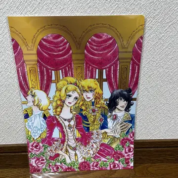 베르사유의 장미 A4 클리어 파일 베르사유 궁 카르테
