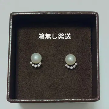 agete K10 펄 귀걸이