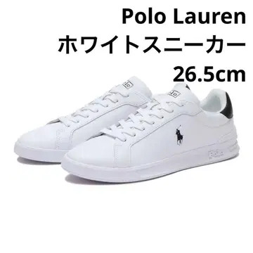 미사용 새상품 Polo Ralph Lauren 화이트 스니커즈