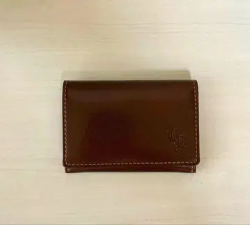 타케오 키쿠치 명함 지갑 카드 케이스 가죽