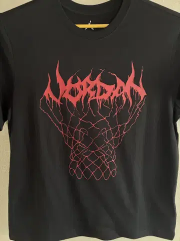 조던 DRI-FIT 티셔츠 빨간색 그래픽