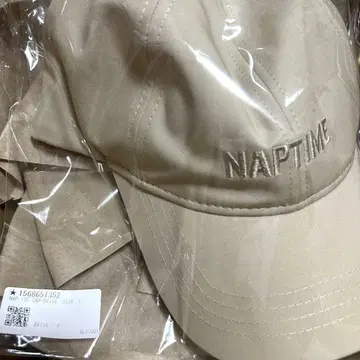 NAPTIME 2025 봄/여름 캡 베이지 Nissy