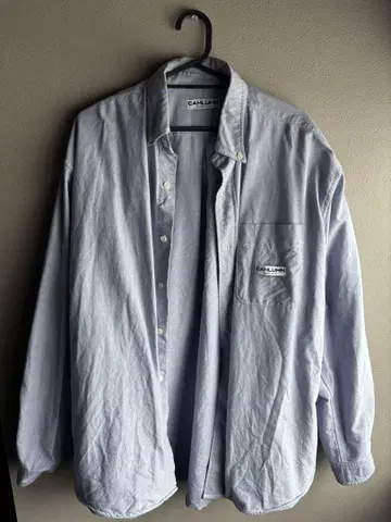 CAHLUMN Magazine Pocket Oxford B.D Shirt