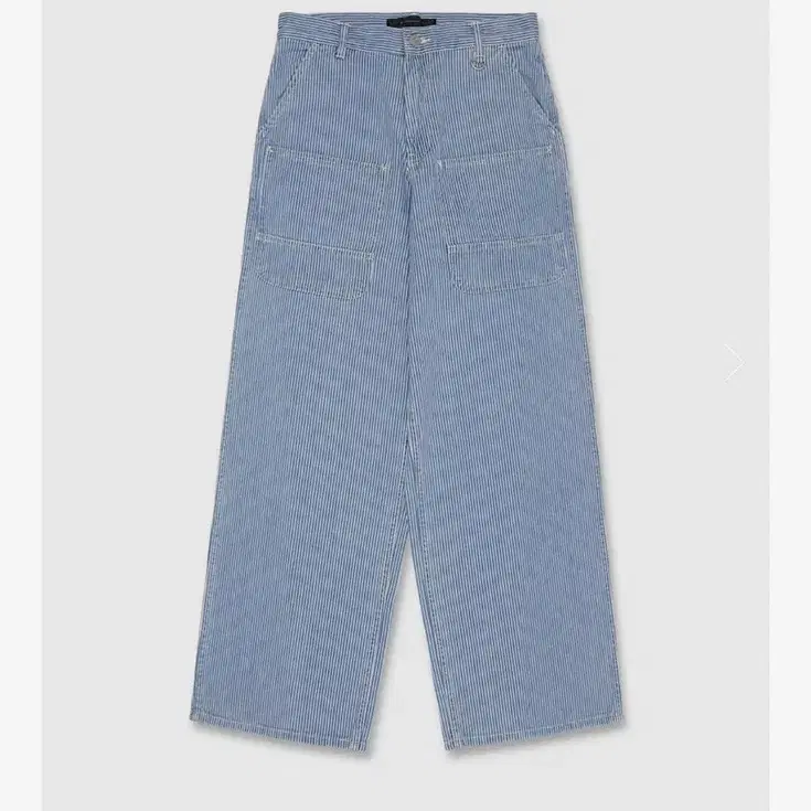 Sculptor] Rhinestone Lowrise Denim Mid Blue on Bunjang