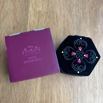 Francfranc 디즈니 안나 여행용 주얼리 박스 S