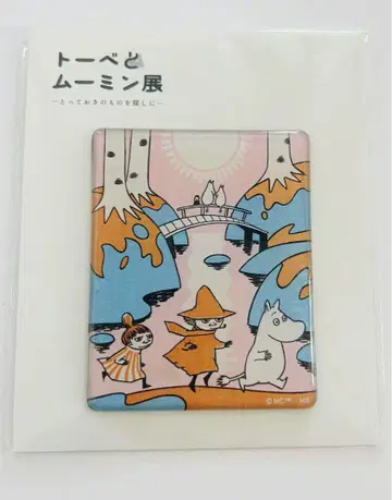 [미사용 새상품] 토베 얀손과 무민 moomin 마그넷 C 무민 핑크