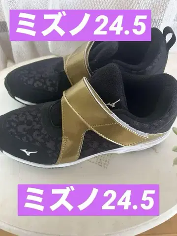 미즈노 신발 24.5 ZUMBA 및 에어로빅 피트니스 신발