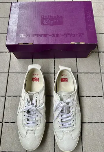 상자 포함 오니츠카 타이거 일본 제조 멕시코 66 26.5 흰색