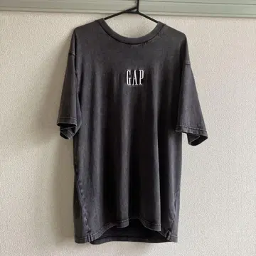 새상품급 헤비 웨이트 릴랙스 GAP 로고 티셔츠