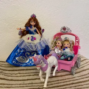 꿈꾸는 공주님 블루스완 마리아, 미키, 마키 공주님 마차 세트