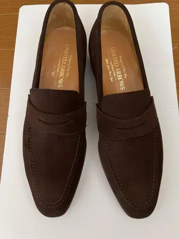유나이티드 애로우즈 로퍼 스웨이드 26cm