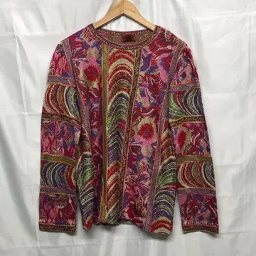 이탈리아산 미소니 missoni 니트 전체 패턴