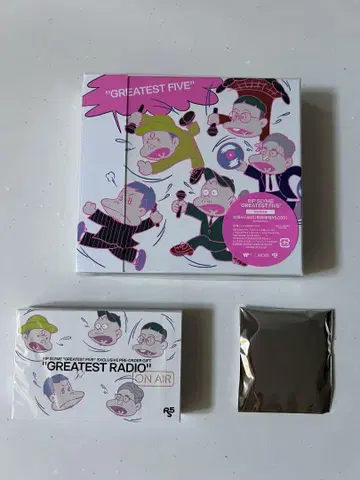 새상품급 RIP SLYME GREATEST FIVE 3CD+스티커+포스터