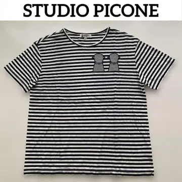 STUDIO PICONE 보더 T셔츠 38