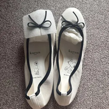 kurun 스누피 리본 포함 슬립온 쿠룬도쿄