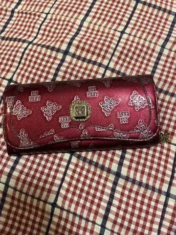 ANNA SUI 롱 지갑 에나멜