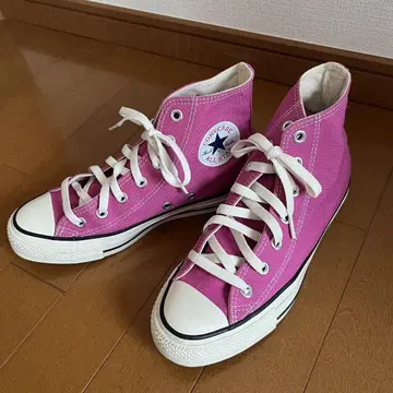 converse 올스타 하이컷 스니커즈 핑크