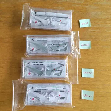 JAL 4종 비행기 세트
