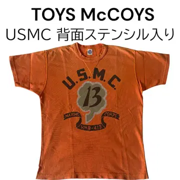 TOYS McCOY USMC 양면 프린트 티셔츠
