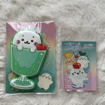[미개봉 새상품] 시로탄 키라슈와 스위츠 복권 거울 스티커 세트