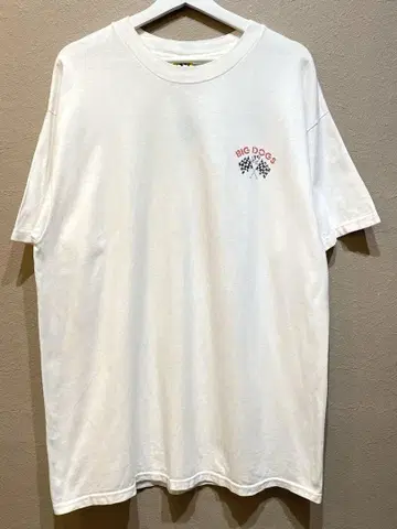 90s Big Dogs 제프 고든 반팔 티셔츠 XL
