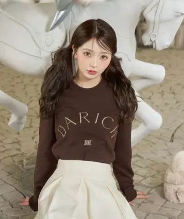 DARICH 로고 니트 톱스 새 제품
