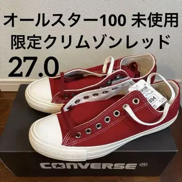 CONVERSE ALL STAR 100 27.0 크림슨 레드