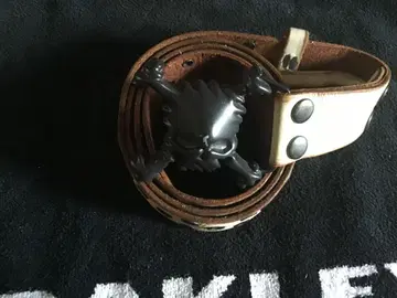 오크리 벨트 스컬 버클