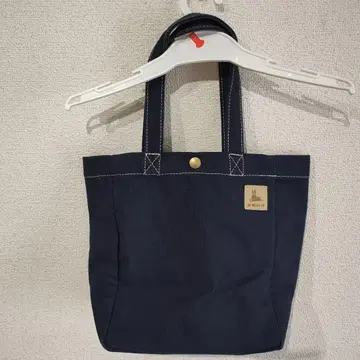 쿠라시키 캔버스 네이비 토트백