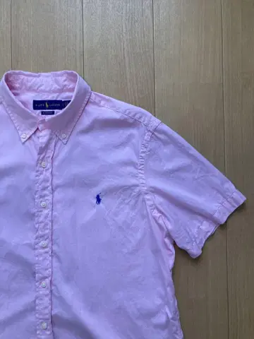 Ralph Lauren 반팔 셔츠 L 핑크